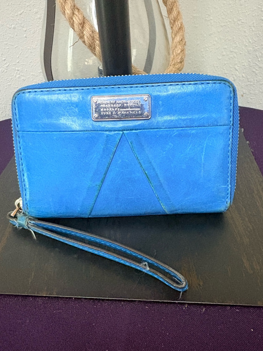 Marc by Marc Jacobs "Marchive" Leather Zip-Around Wallet